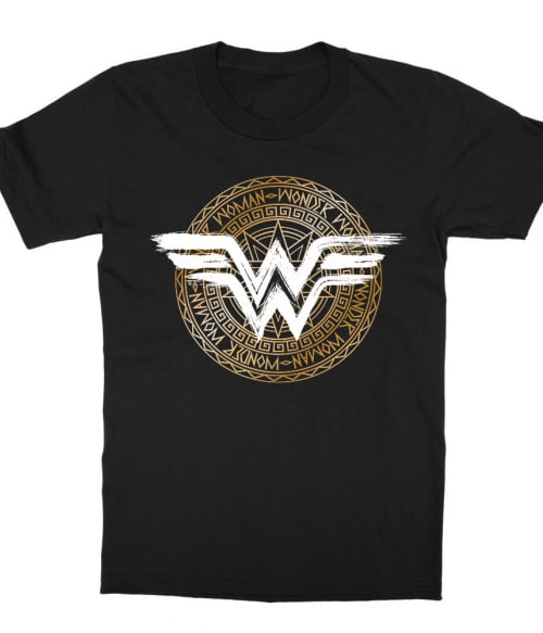 Wonder Woman Shield logo Póló - Ha Wonder Woman rajongó ezeket a pólókat tuti imádni fogod!