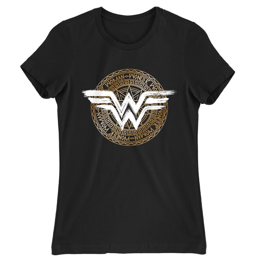 Wonder Woman Shield logo Női Póló