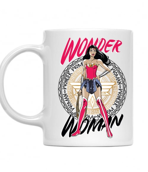 Wonder Woman cartoon Wonder Woman Bögre - Wonder Woman