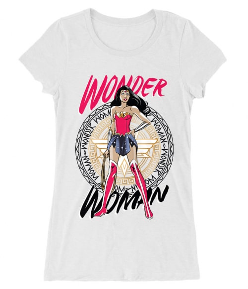 Wonder Woman cartoon Póló - Ha Wonder Woman rajongó ezeket a pólókat tuti imádni fogod!