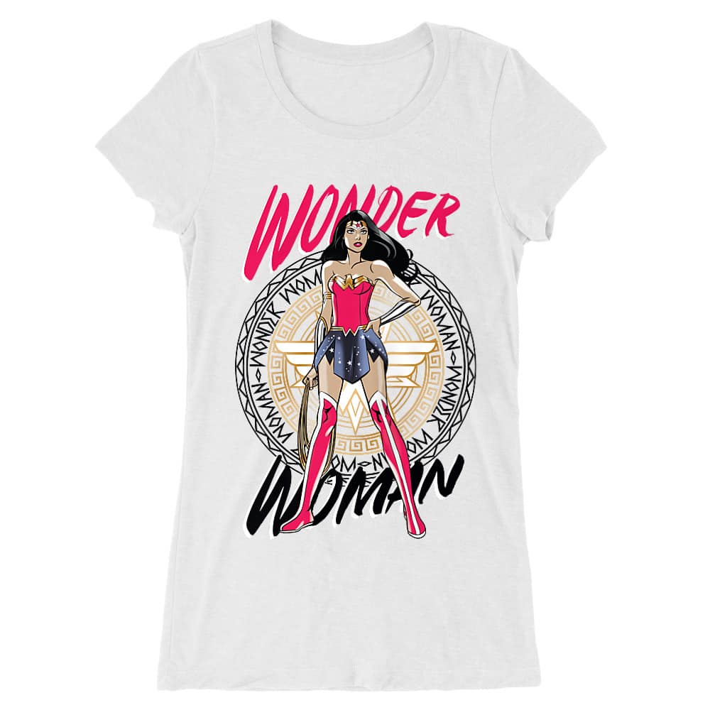 Wonder Woman cartoon Női Hosszított Póló