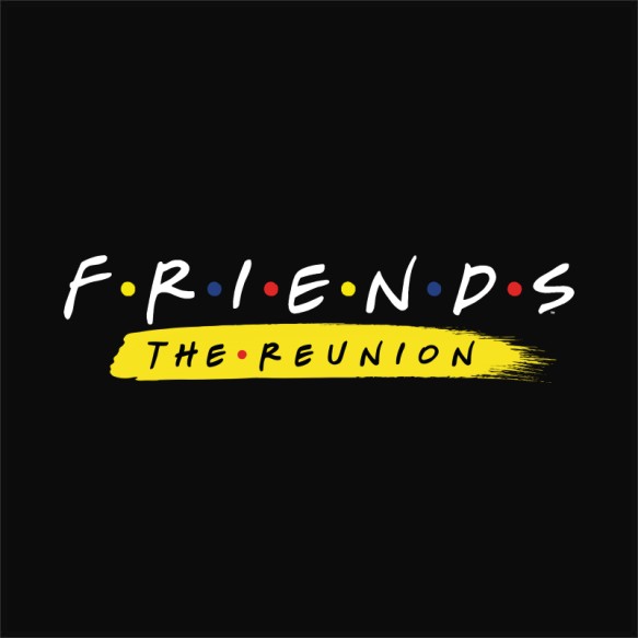 Friends Reunion Logo Jóbarátok Pólók, Pulóverek, Bögrék - Sorozatos
