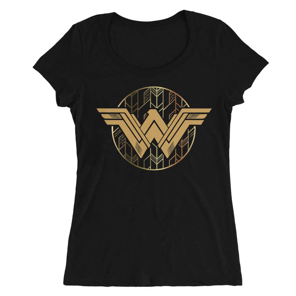 Wonder Woman logo Női O-nyakú Póló
