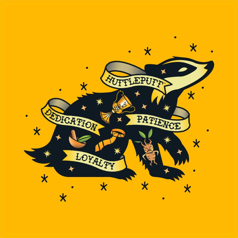 Hufflepuff Icon Design