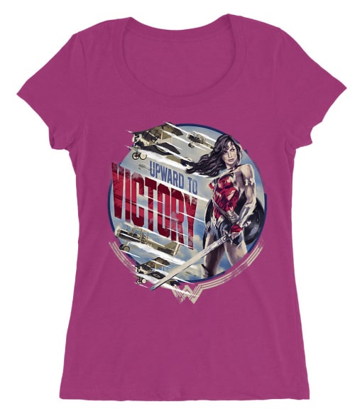 Upward to Victory Póló - Ha Wonder Woman rajongó ezeket a pólókat tuti imádni fogod!