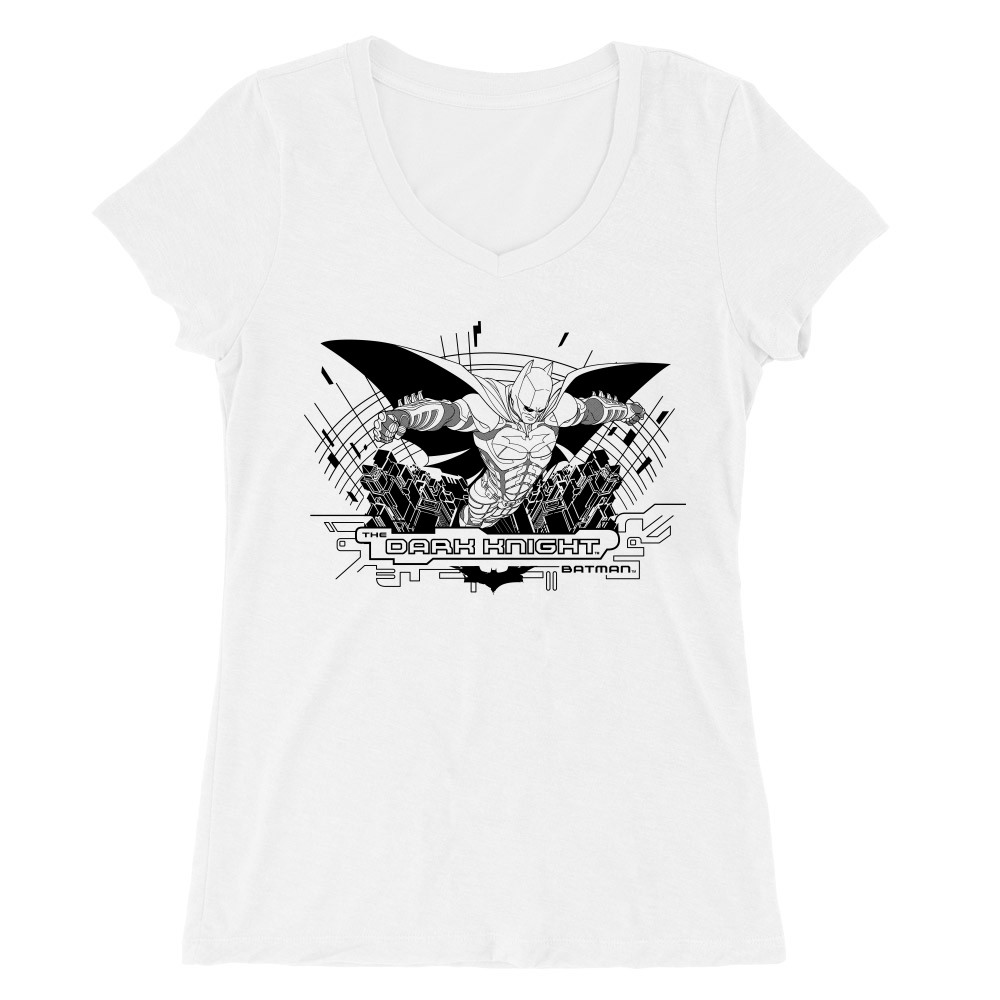 Dark Knight Graphic Női V-nyakú Póló