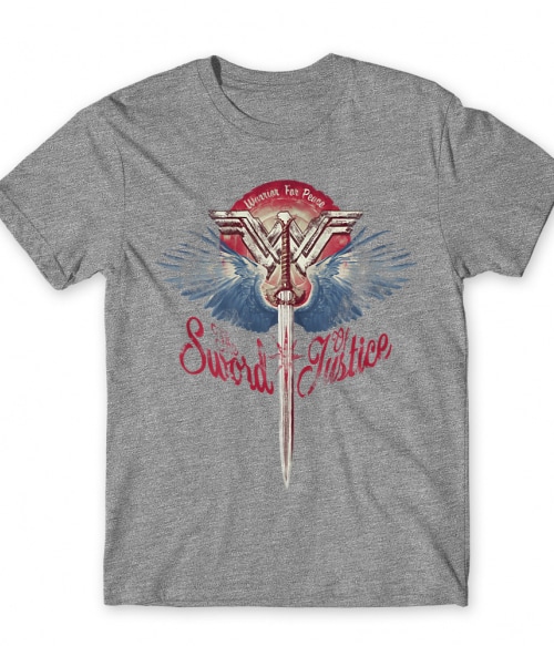 The Sword of Justice Póló - Ha Wonder Woman rajongó ezeket a pólókat tuti imádni fogod!