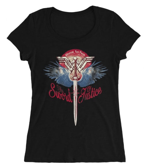 The Sword of Justice Póló - Ha Wonder Woman rajongó ezeket a pólókat tuti imádni fogod!