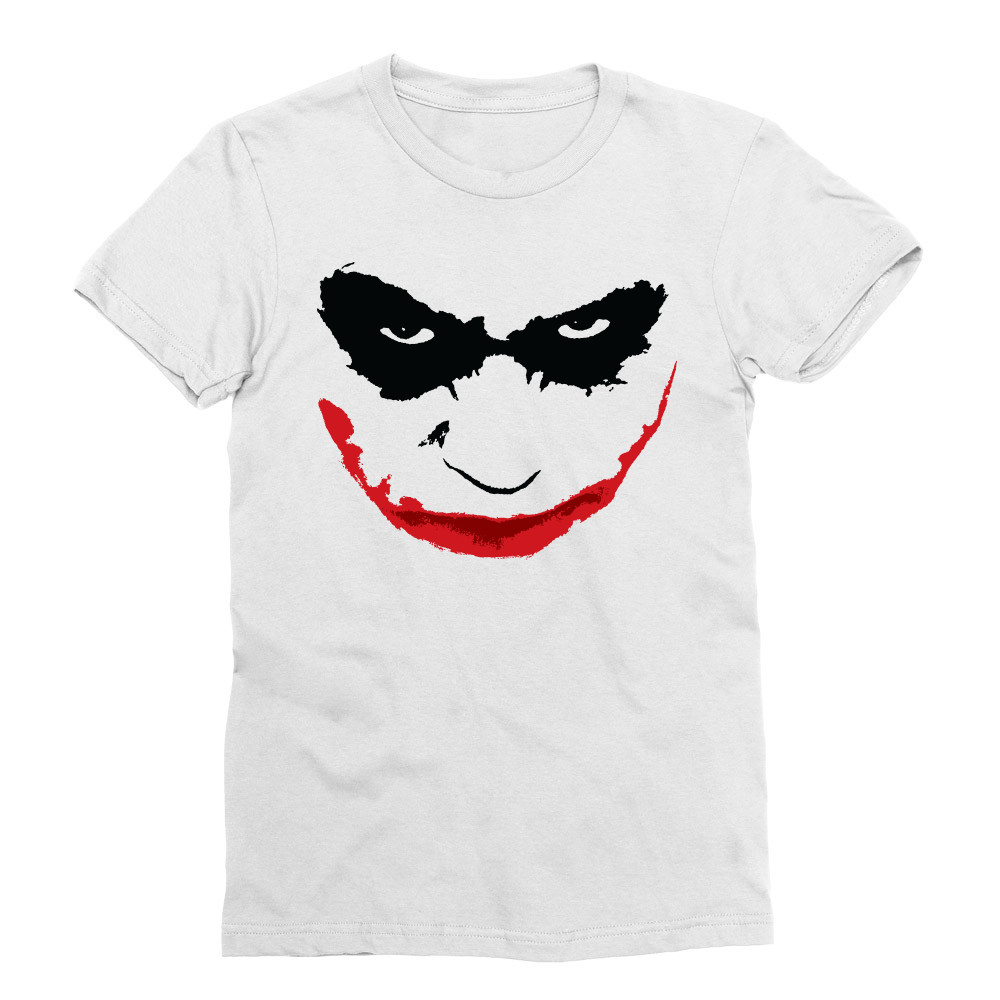 Joker Face Férfi Testhezálló Póló