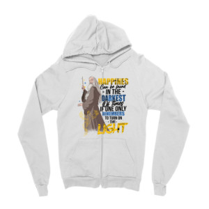 Dumbledore quote - Zip Up Hoodie