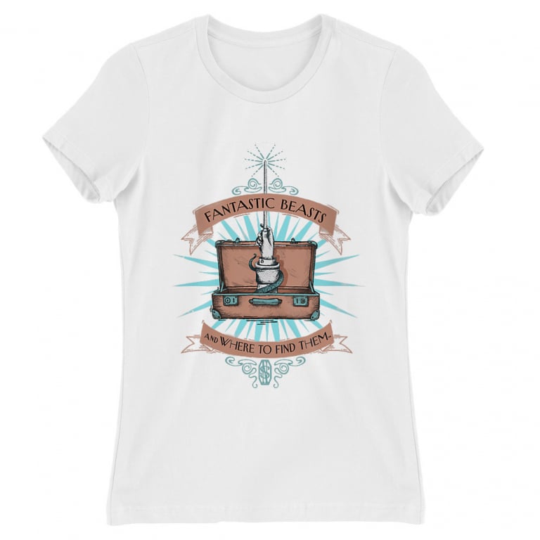 Fantastic Beasts badge - Női Póló