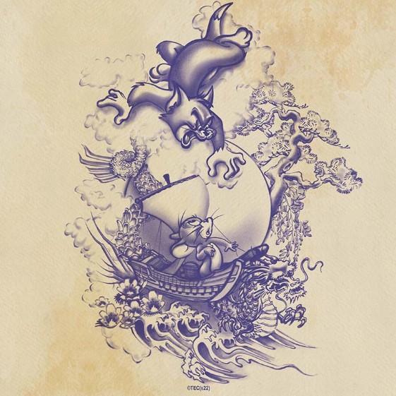 Tom & Jerry doodle