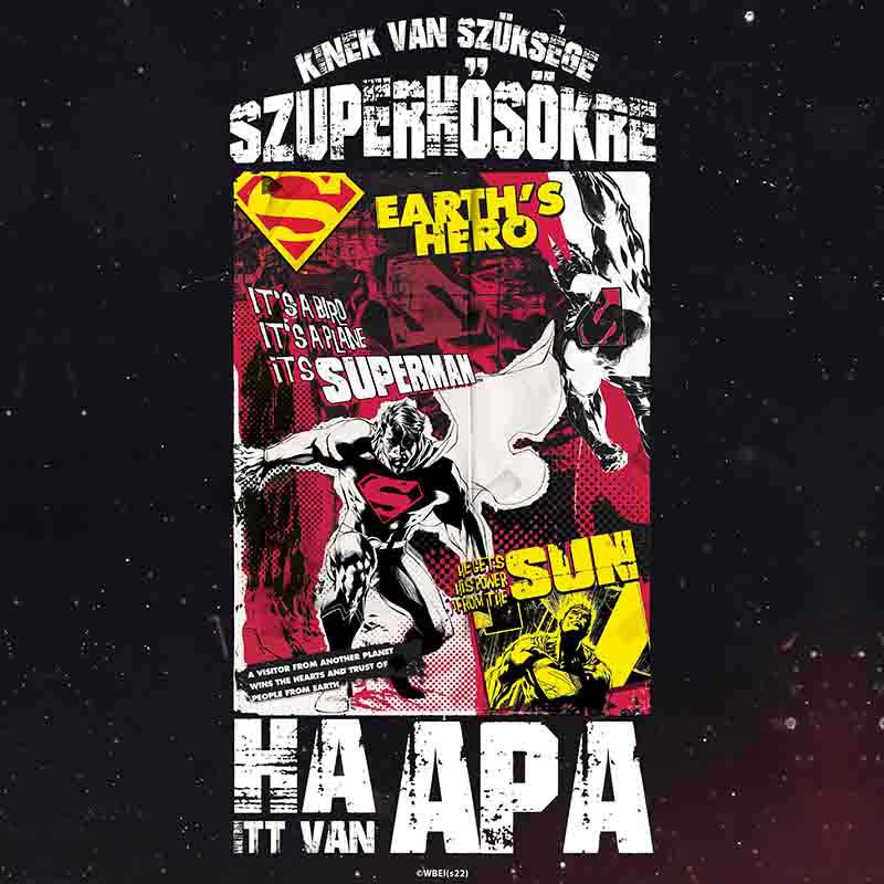 Kinek van szüksége szuperhősökre - Superman - Design preview