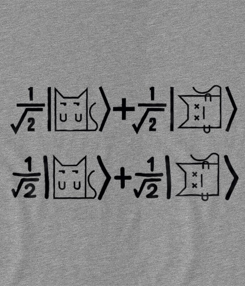 Schrödinger's cat equation Agymenők Agymenők Agymenők Pólók, Pulóverek, Bögrék - Sorozatos