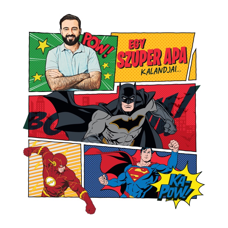 Apa képregény - DC - MyLife Plus - Design preview
