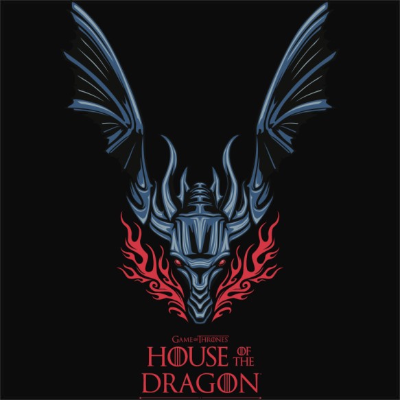 Dragon Logo Sárkányok háza Pólók, Pulóverek, Bögrék - Sorozatos