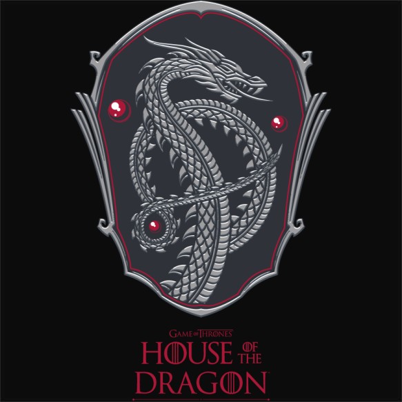 Dragon Shield Sárkányok háza Sárkányok háza Sárkányok háza Pólók, Pulóverek, Bögrék - Sorozatos