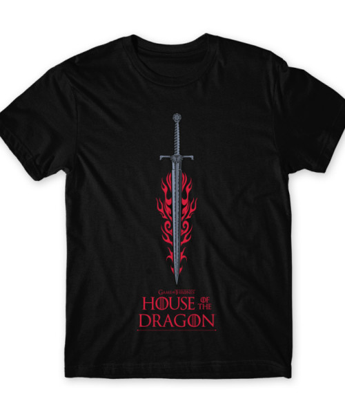 House of the Dragon Sword Sárkányok háza Póló - Sorozatos