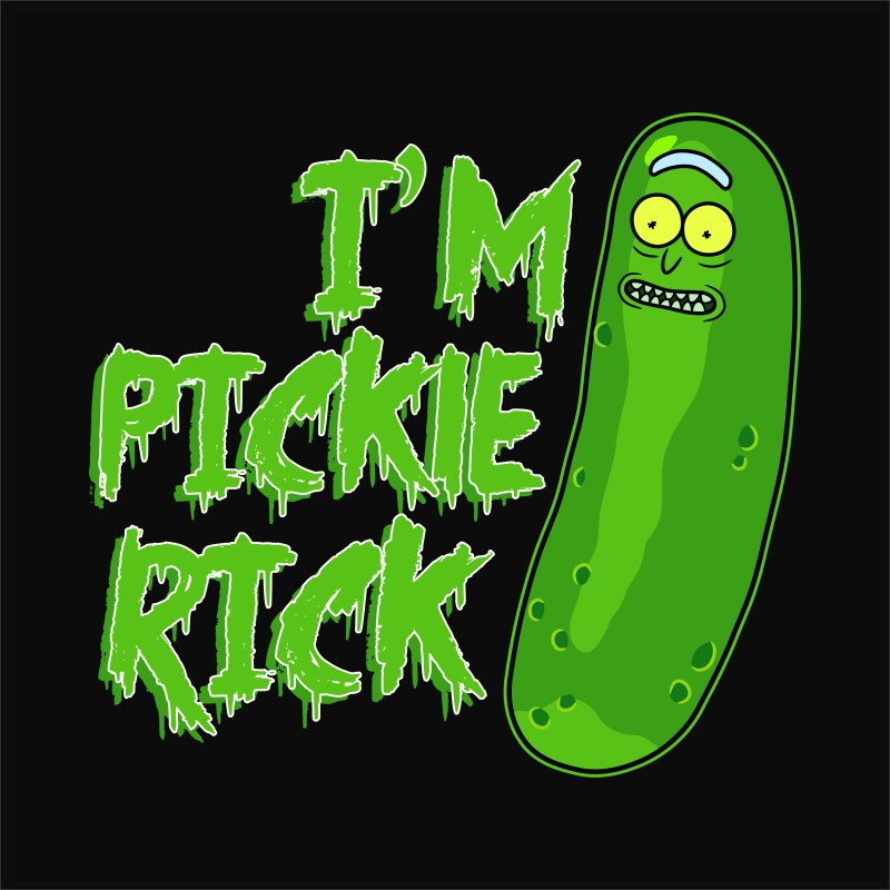 I'm pickle Rick