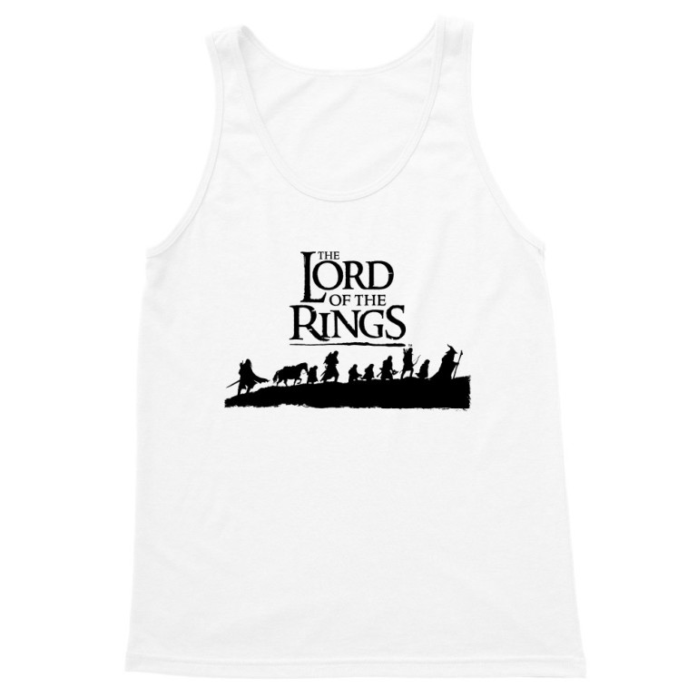 The fellowship of the ring silhouette