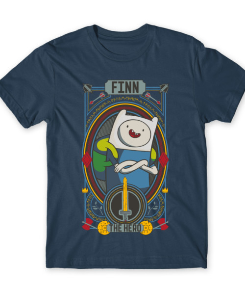 Finn - The hero Adventure Time Póló - Sorozatos