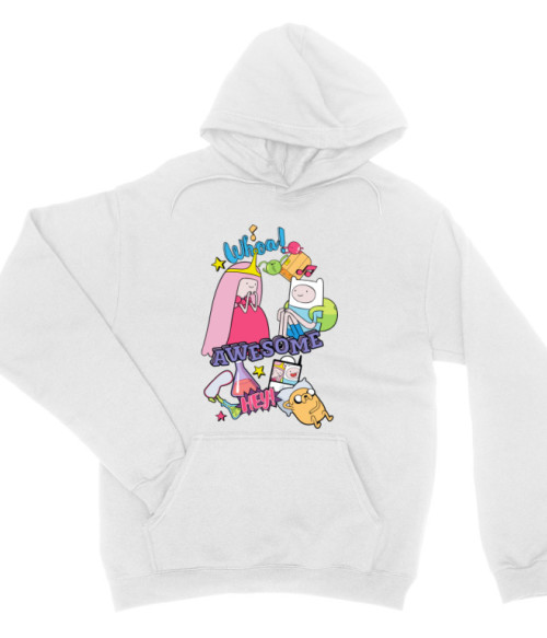 Finn and Princess Bubblegum Adventure Time Pulóver - Sorozatos