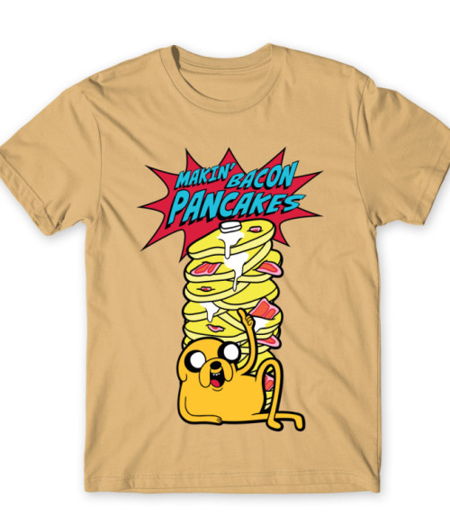 Bacon Pancakes Adventure Time Póló - Sorozatos