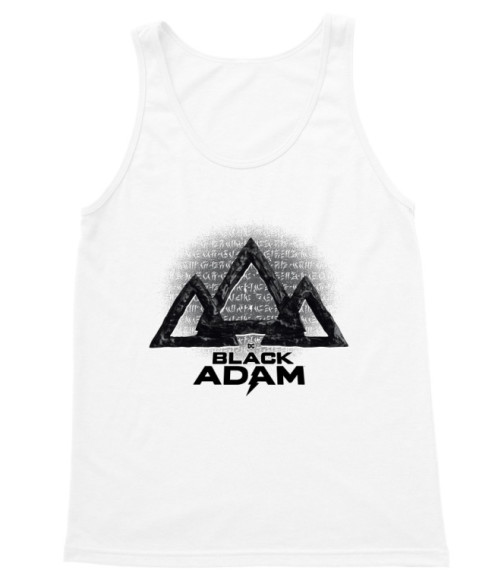 Black Adam grunge logo Black Adam Trikó - Filmes