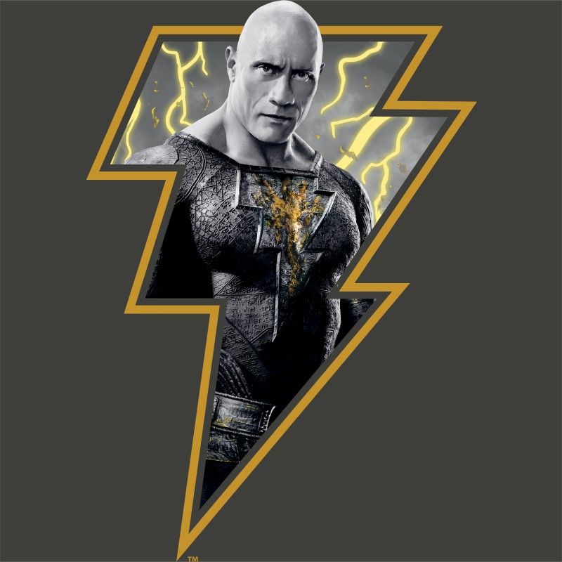 Black Adam logo portrait
