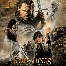 The return of the king poster