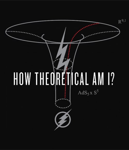 How Theoretical Am I? DC Sorozatok Pólók, Pulóverek, Bögrék - Sorozatos