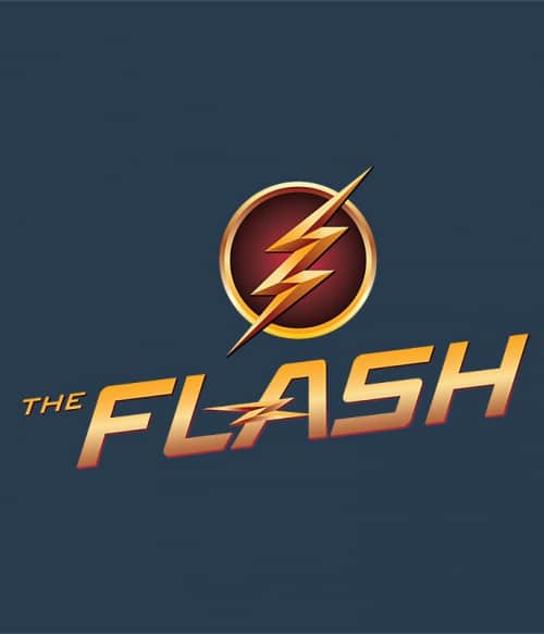 The Flash Logo DC Sorozatok Pólók, Pulóverek, Bögrék - Sorozatos
