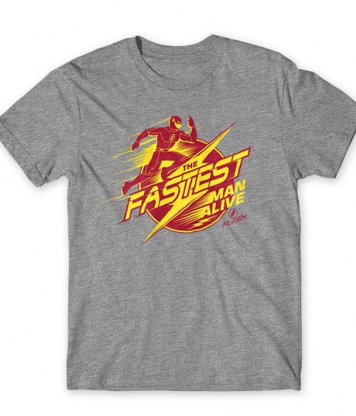 The Fastest Man Alive Póló - Ha Flash rajongó ezeket a pólókat tuti imádni fogod!