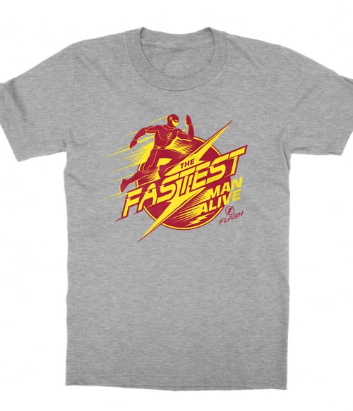 The Fastest Man Alive Póló - Ha Flash rajongó ezeket a pólókat tuti imádni fogod!