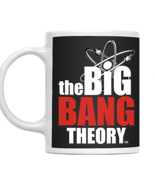 The Big Bang Theory Logo Agymenők Bögre - Sorozatos