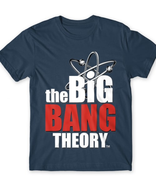 The Big Bang Theory Logo Agymenők Póló - Sorozatos