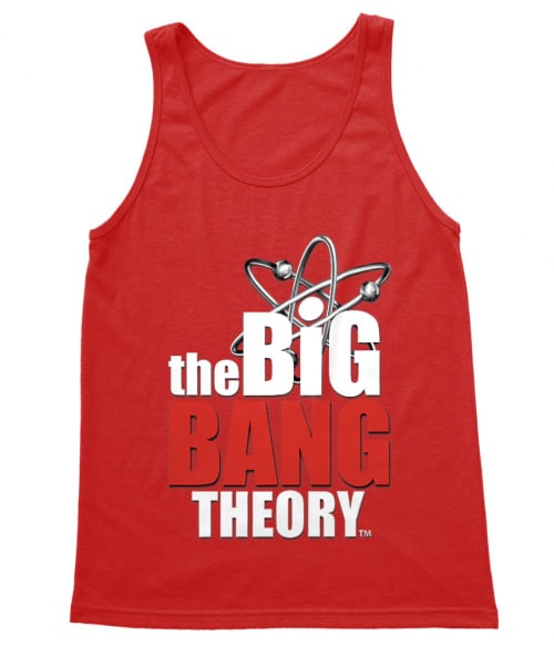 The Big Bang Theory Logo Sorozatos Trikó - Sorozatos