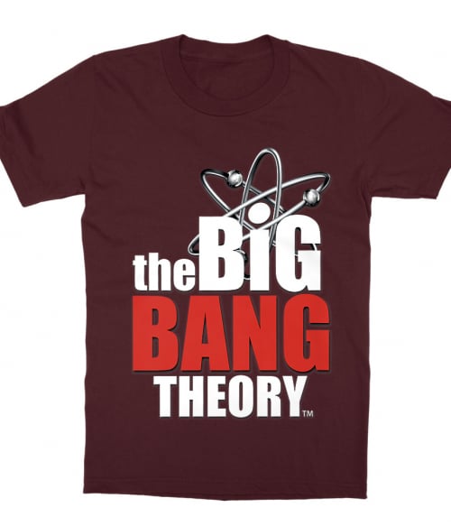 The Big Bang Theory Logo Sorozatos Gyerek Póló - Sorozatos