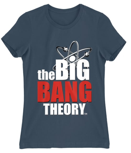 The Big Bang Theory Logo Sorozatos Női Póló - Sorozatos