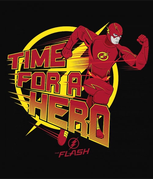 Time for a Hero Flash Pólók, Pulóverek, Bögrék - Sorozatos