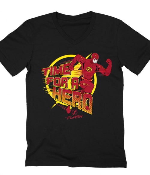 Time for a Hero Póló - Ha Flash rajongó ezeket a pólókat tuti imádni fogod!