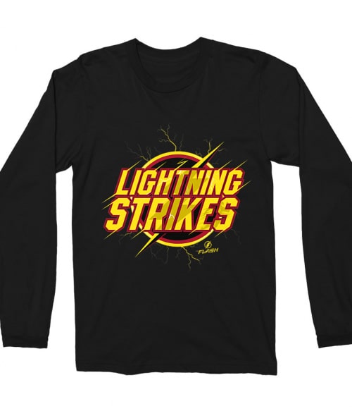 Lightning Strikes Póló - Ha Flash rajongó ezeket a pólókat tuti imádni fogod!