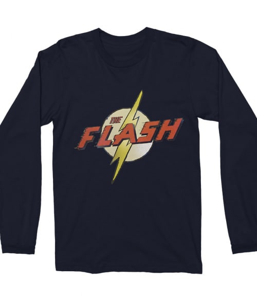 The Flash Old Logo Póló - Ha Flash rajongó ezeket a pólókat tuti imádni fogod!