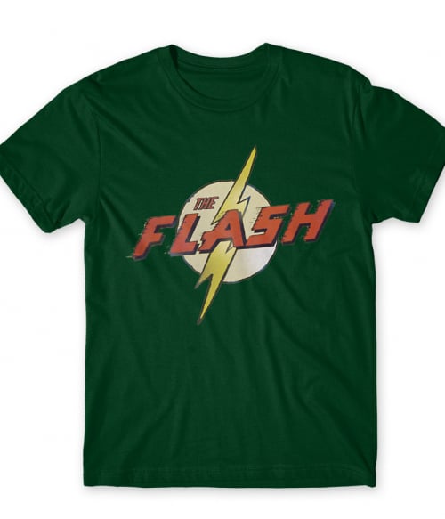 The Flash Old Logo Flash Póló - Sorozatos