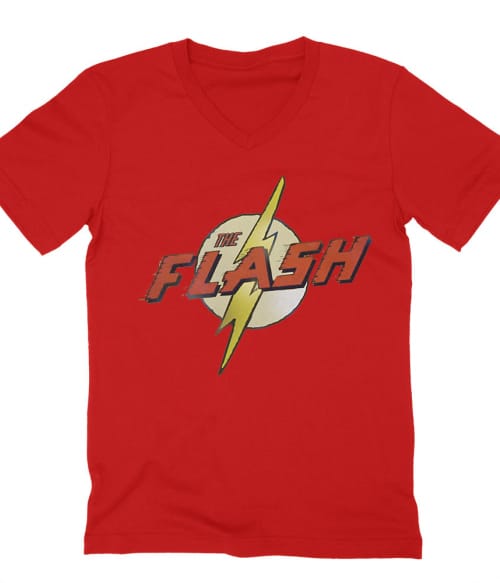 The Flash Old Logo Póló - Ha Flash rajongó ezeket a pólókat tuti imádni fogod!