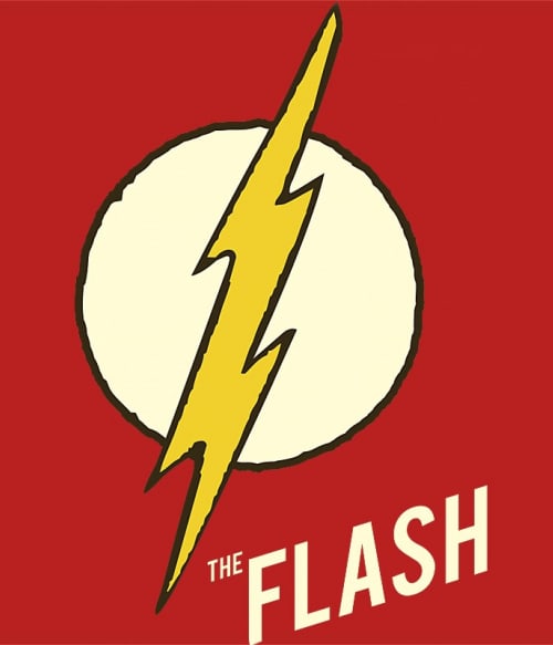 The Flash Logo Flash Pólók, Pulóverek, Bögrék - Sorozatos