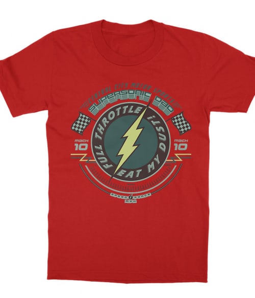 Supersonic Dad Póló - Ha Flash rajongó ezeket a pólókat tuti imádni fogod!