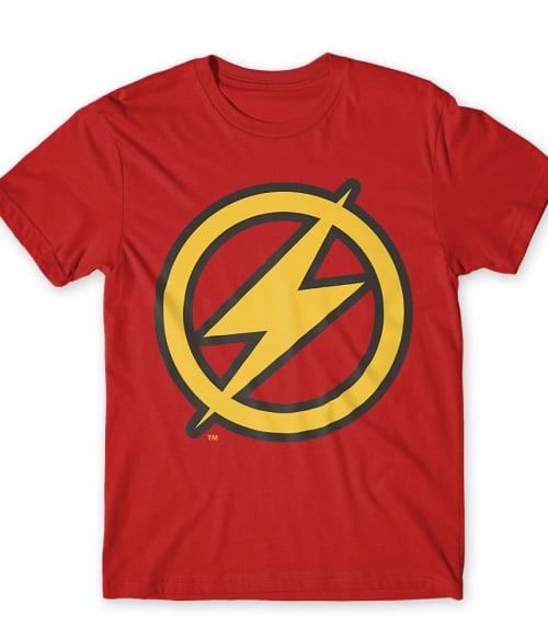 Kid Flash Logo DC Sorozatok Póló - Sorozatos