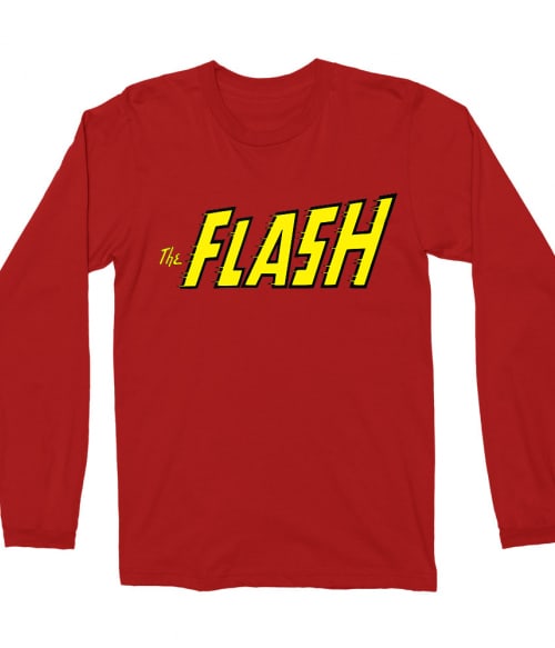 The Flash Text Logo Póló - Ha Flash rajongó ezeket a pólókat tuti imádni fogod!