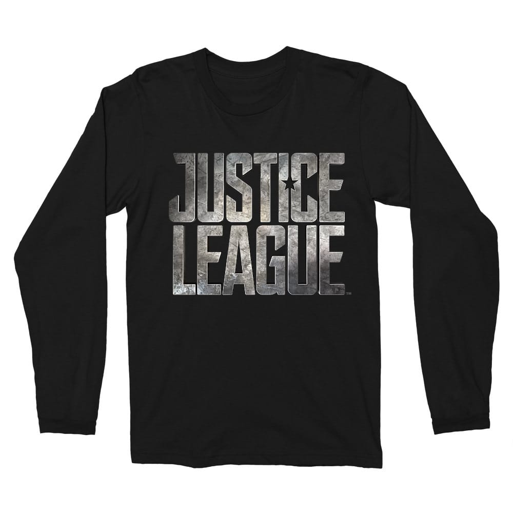 Justice League logo Férfi Hosszúujjú Póló